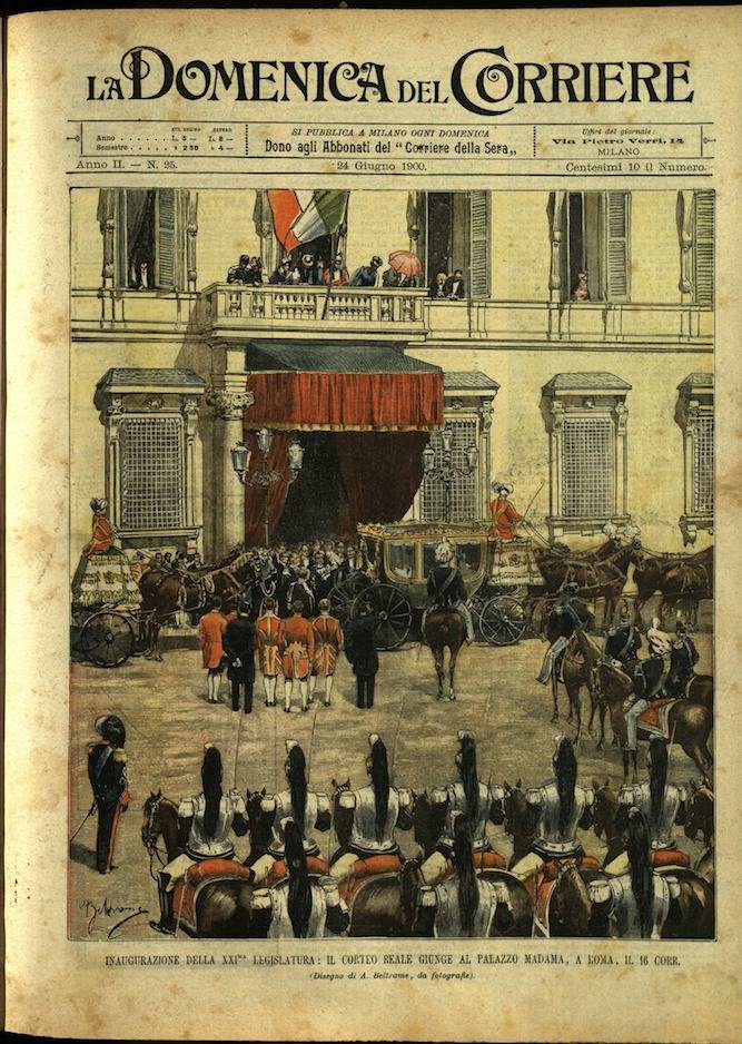 LA DOMENICA DEL CORRIERE 24 Giugno 1900 Anno II - … | Immagine principale