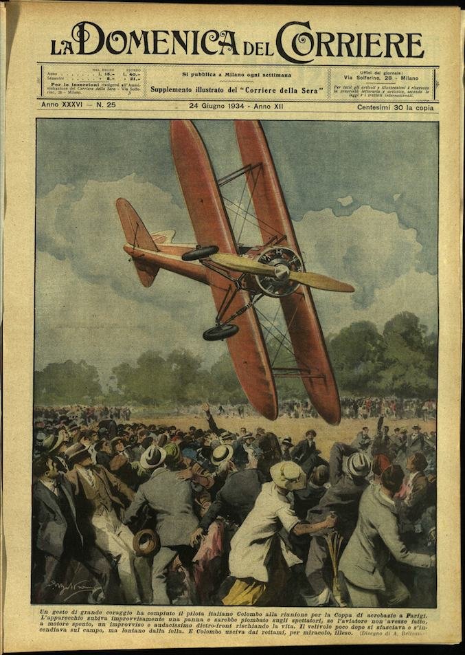 LA DOMENICA DEL CORRIERE 24 giugno 1934 Anno XXXVI - … | Immagine principale