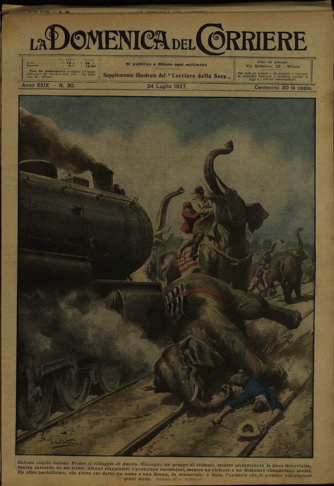 LA DOMENICA DEL CORRIERE 24 luglio 1927 Anno XXIX - … | Immagine principale