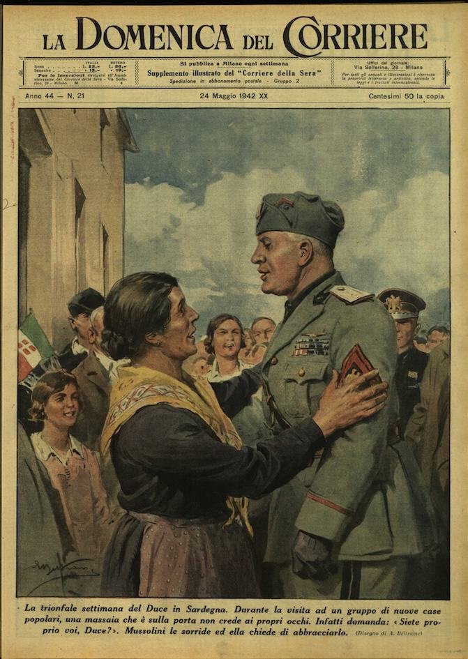 LA DOMENICA DEL CORRIERE. 24 maggio 1942. Anno XLIV - …