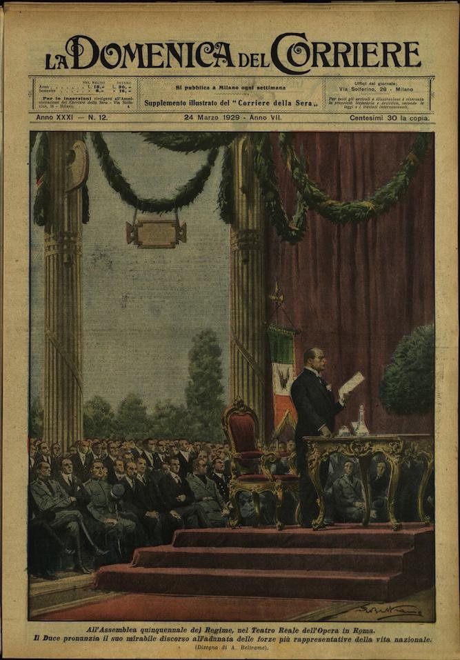 LA DOMENICA DEL CORRIERE 24 marzo 1929 Anno XXXI - … | Immagine principale