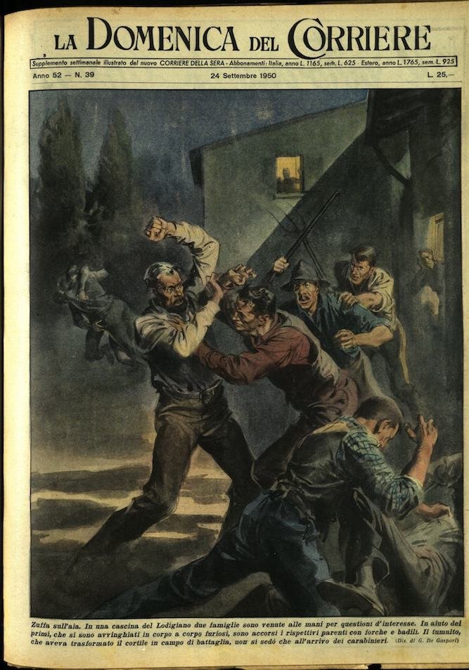 LA DOMENICA DEL CORRIERE. 24 settembre 1950. Anno LII - …