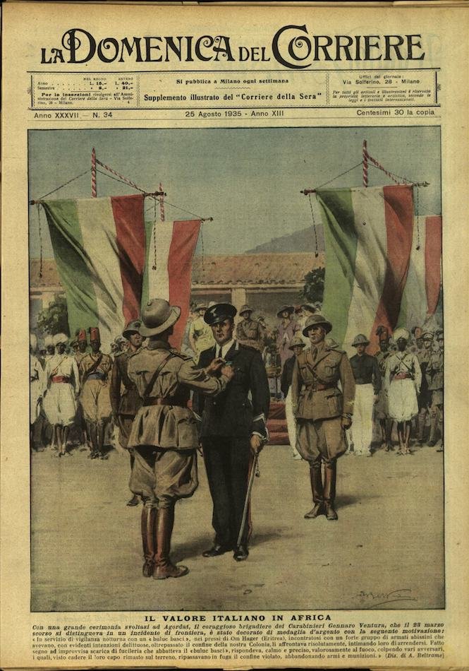 LA DOMENICA DEL CORRIERE 25 Agosto 1935 Anno XXXVII - … | Immagine principale