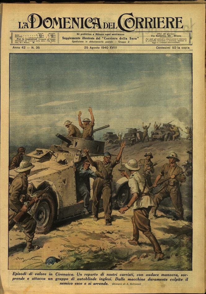 LA DOMENICA DEL CORRIERE 25 agosto 1940 Anno XLII - … | Immagine principale