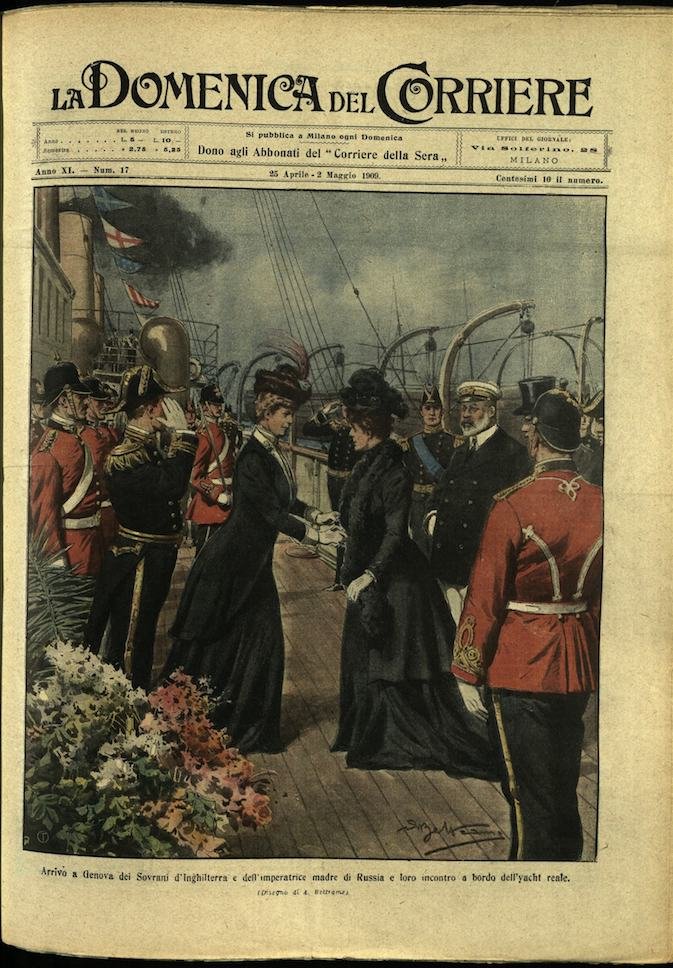 LA DOMENICA DEL CORRIERE 25 Aprile - 2 maggio 1909 … | Immagine principale