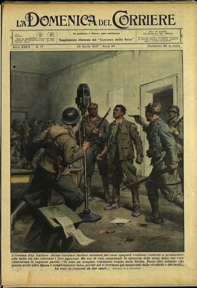 LA DOMENICA DEL CORRIERE 25 aprile 1937 Anno XXXIX - … | Immagine principale