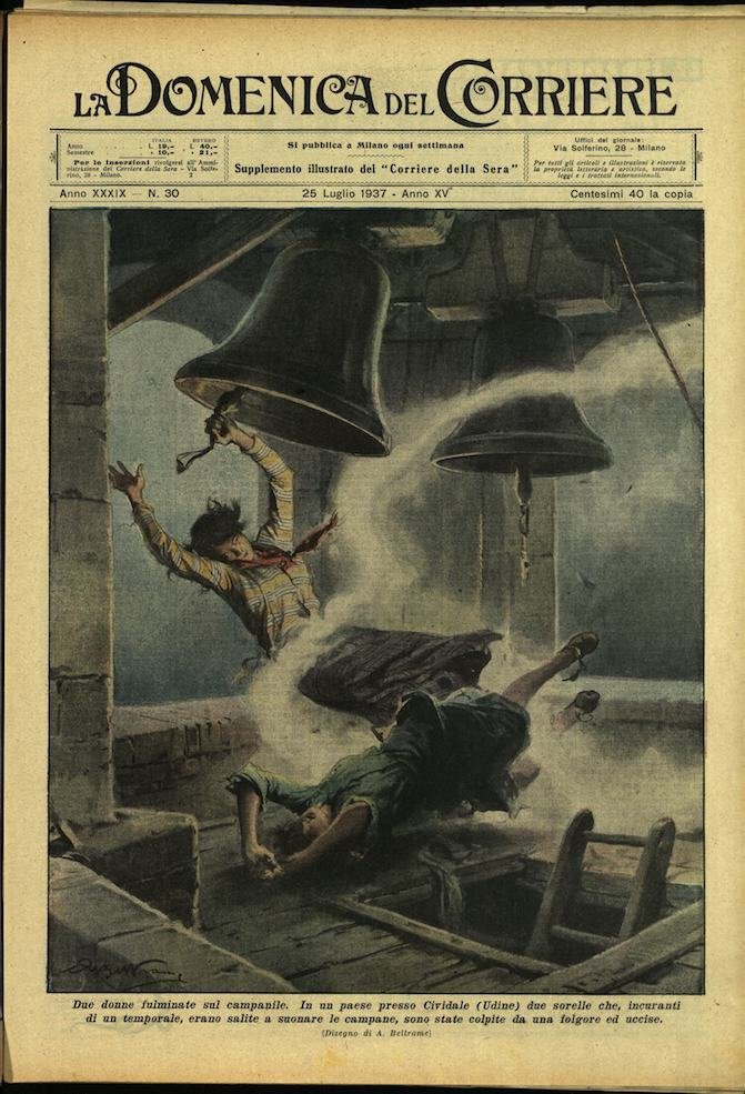 LA DOMENICA DEL CORRIERE 25 luglio 1937 Anno XXXIX - … | Immagine principale