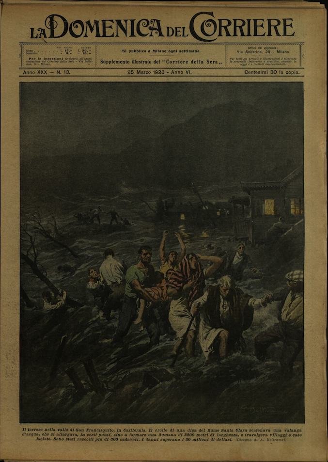 LA DOMENICA DEL CORRIERE 25 Marzo 1928 Anno XXX - … | Immagine principale