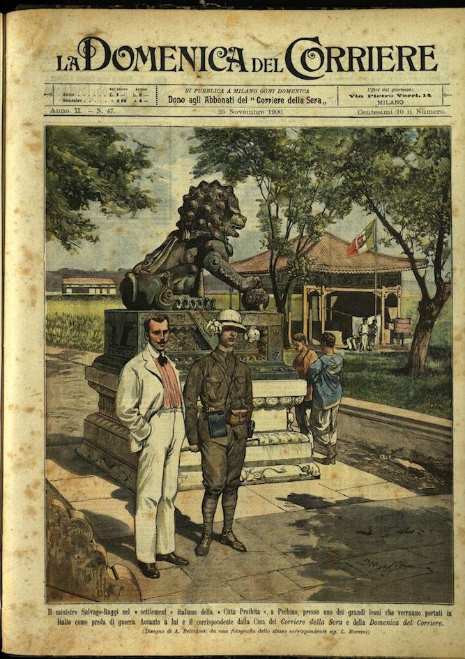 LA DOMENICA DEL CORRIERE 25 novembre 1900 Anno II - … | Immagine principale