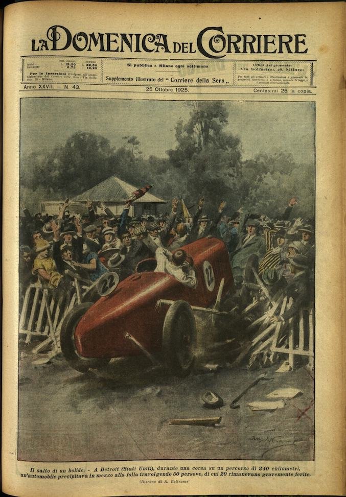 LA DOMENICA DEL CORRIERE. 25 Ottobre 1925. Anno XXVII - …