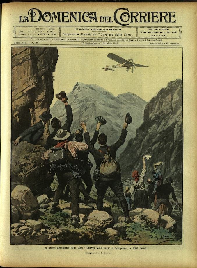 LA DOMENICA DEL CORRIERE. 25 Settembre - 2 ottobre 1910. …