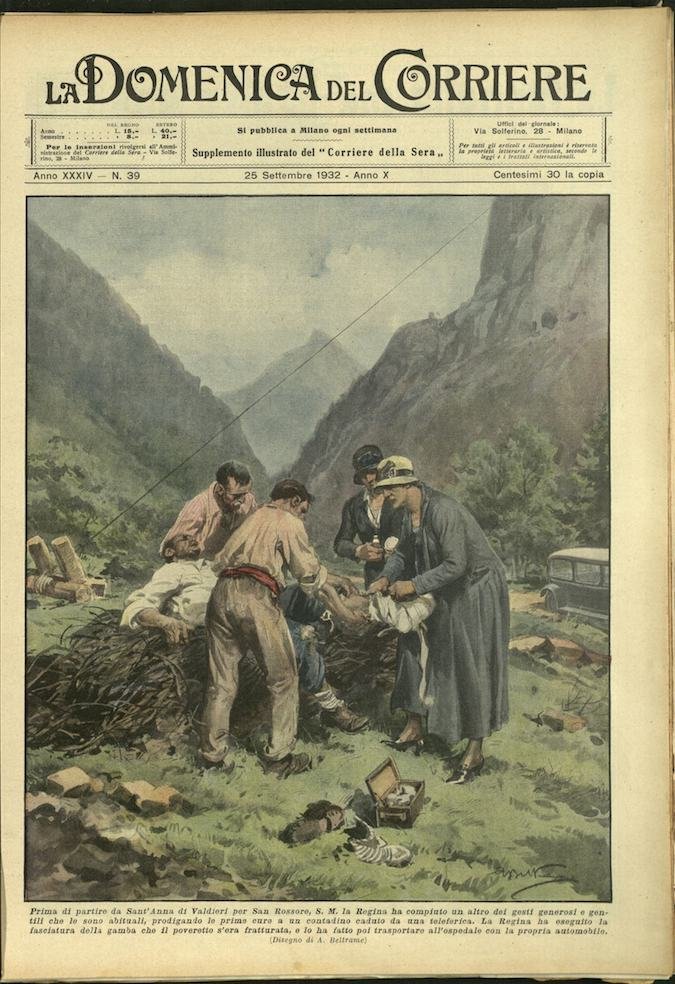 LA DOMENICA DEL CORRIERE 25 settembre 1932 Anno XXXIV - … | Immagine principale