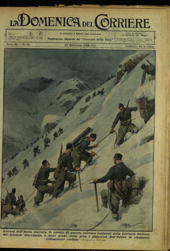 LA DOMENICA DEL CORRIERE 25 settembre 1938 Anno XL - … | Immagine principale