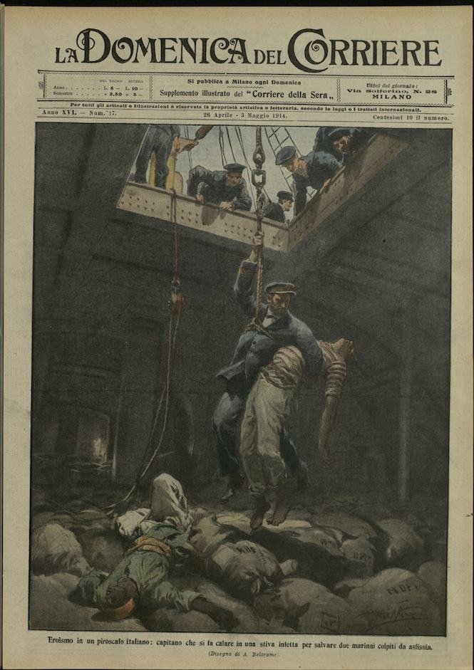LA DOMENICA DEL CORRIERE. 26 Aprile - 3maggio 1914. Anno …