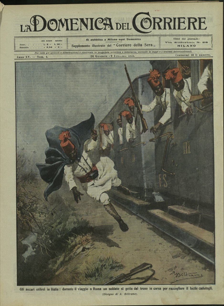 LA DOMENICA DEL CORRIERE. 26 Gennaio - 2 febbraio 1913. …