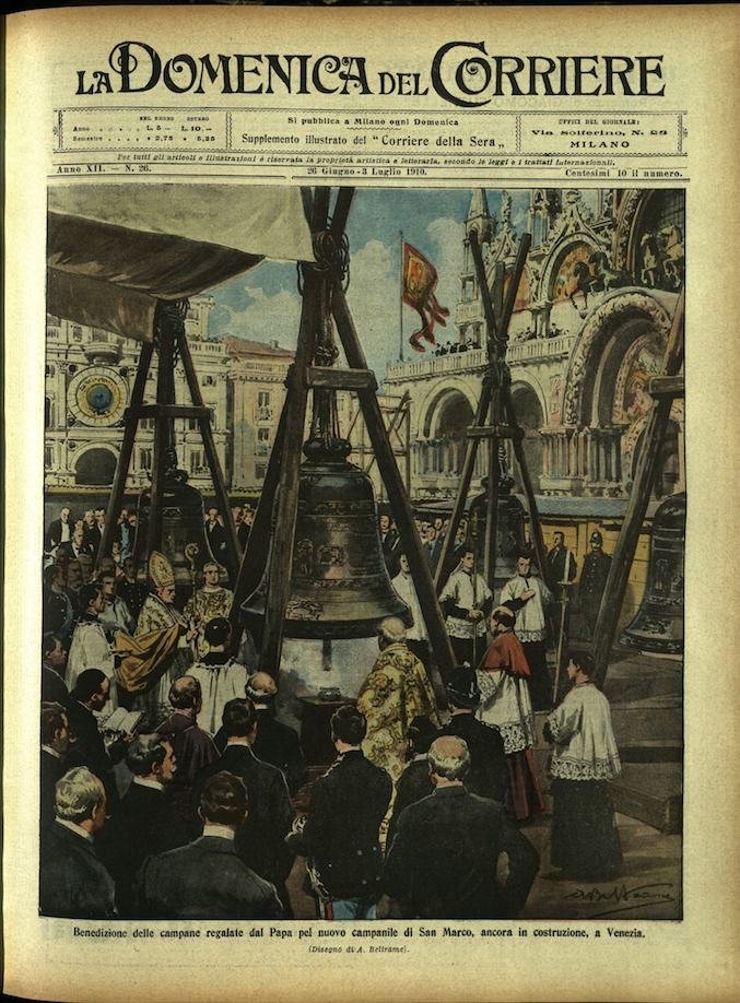 LA DOMENICA DEL CORRIERE. 26 Giugno - 3 luglio 1910. …