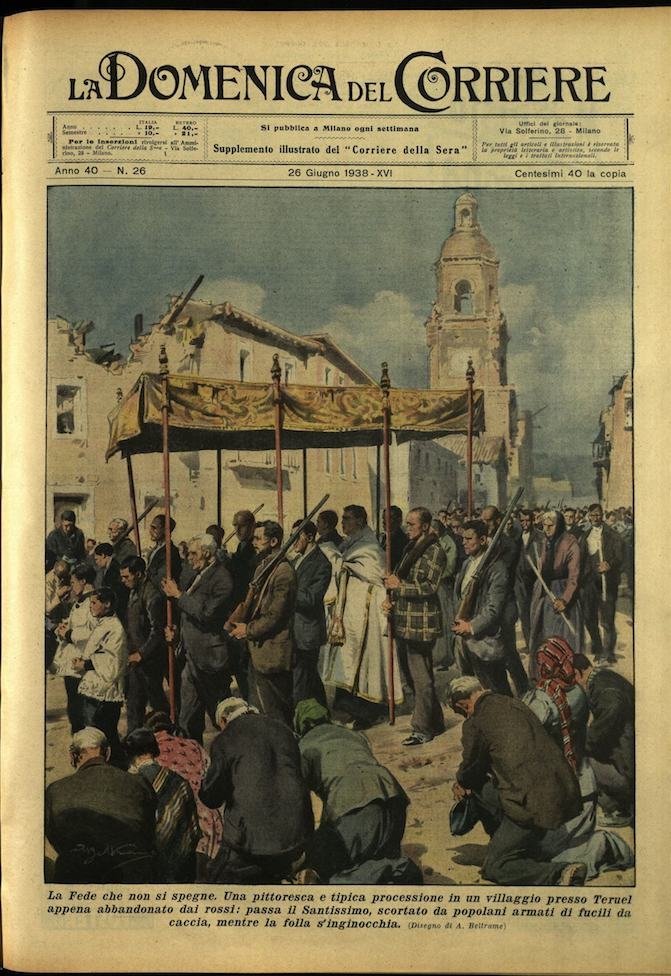 LA DOMENICA DEL CORRIERE 26 giugno 1938 Anno XL - … | Immagine principale