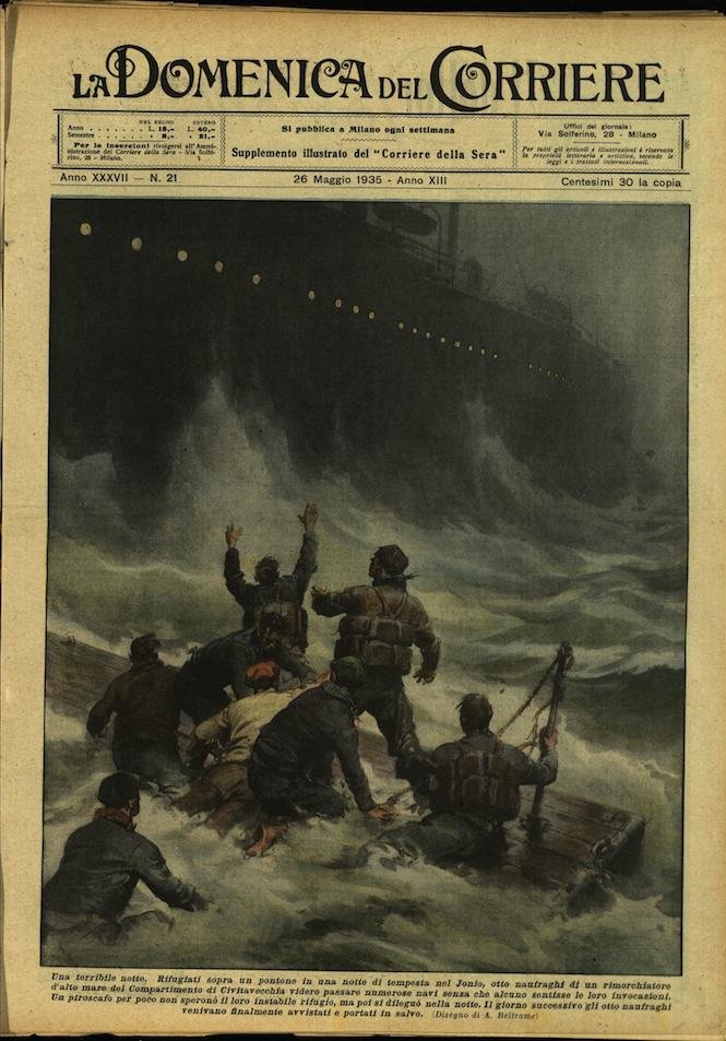 LA DOMENICA DEL CORRIERE 26 Maggio 1935 Anno XXXVII - … | Immagine principale