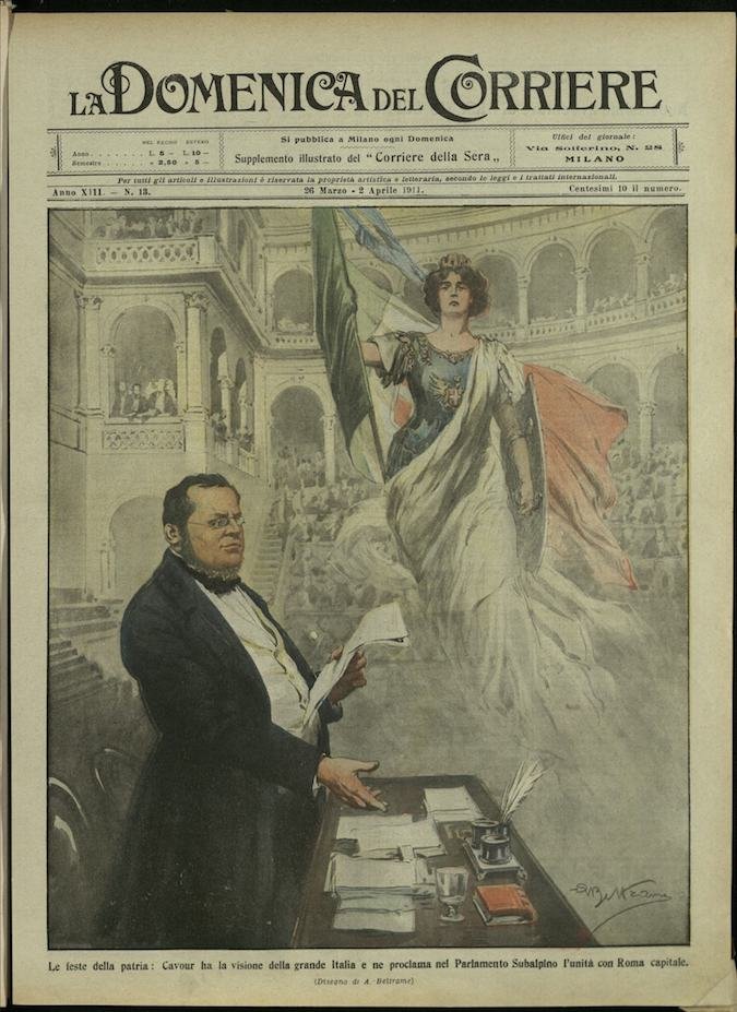 LA DOMENICA DEL CORRIERE. 26 Marzo - 2 Aprile 1911. …