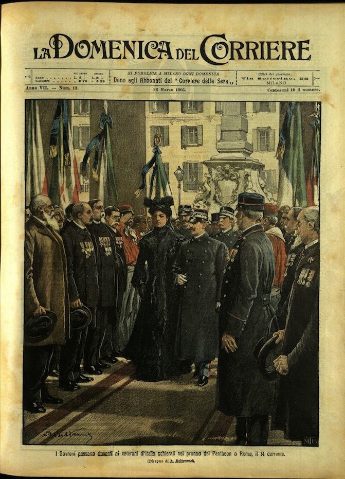 LA DOMENICA DEL CORRIERE. 26 Marzo 1905. Anno VII - …