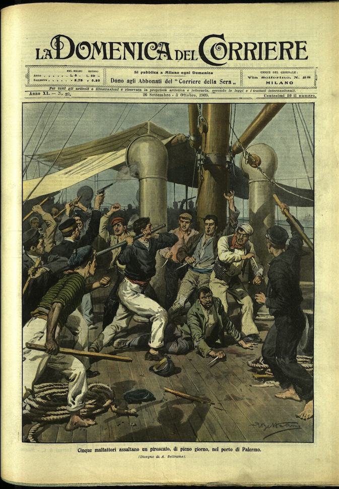 LA DOMENICA DEL CORRIERE 26 Settembre - 3 ottobre 1909 … | Immagine principale