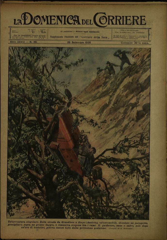 LA DOMENICA DEL CORRIERE 26 settembre 1926 Anno XXVIII - … | Immagine principale