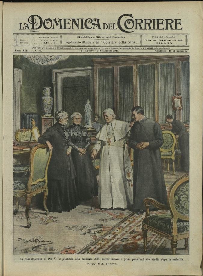 LA DOMENICA DEL CORRIERE. 27 Agosto - 3 settembre 1911. …