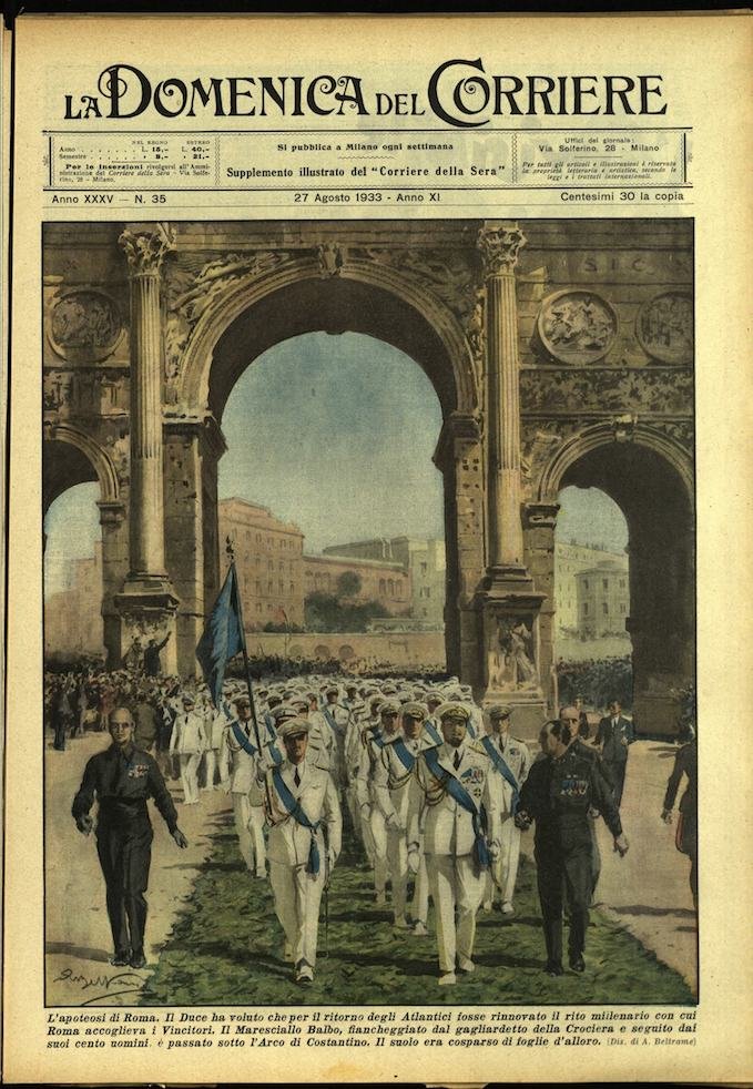 LA DOMENICA DEL CORRIERE 27 agosto 1933 Anno XXXV - … | Immagine principale