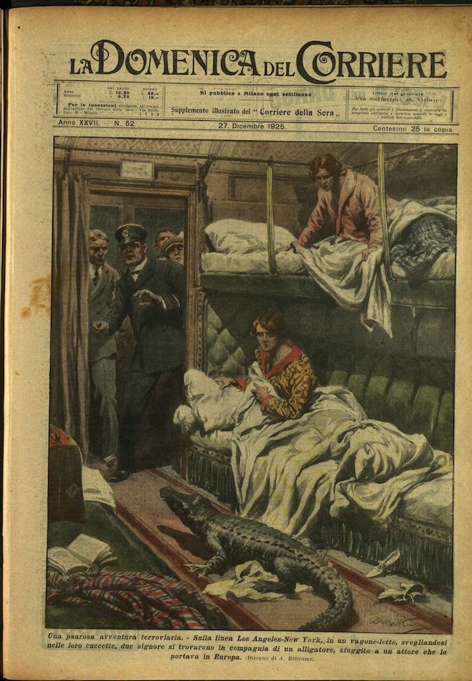 LA DOMENICA DEL CORRIERE 27 Dicembre 1925 Anno XXVII - … | Immagine principale