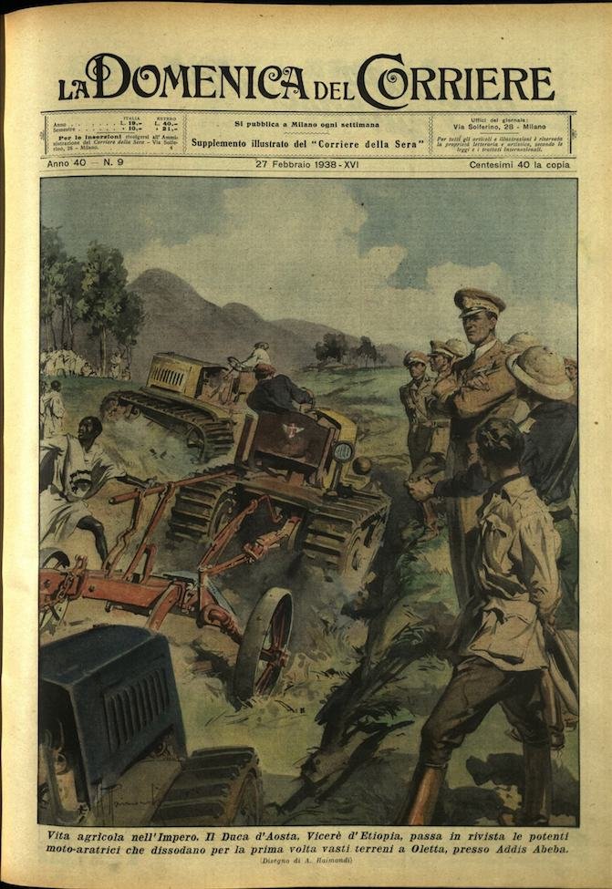 LA DOMENICA DEL CORRIERE 27 febbraio 1938 Anno XL - … | Immagine principale