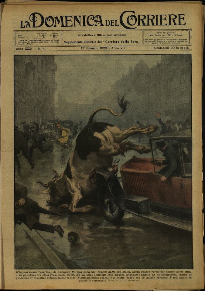 LA DOMENICA DEL CORRIERE 27 gennaio 1929 Anno XXXI - … | Immagine principale