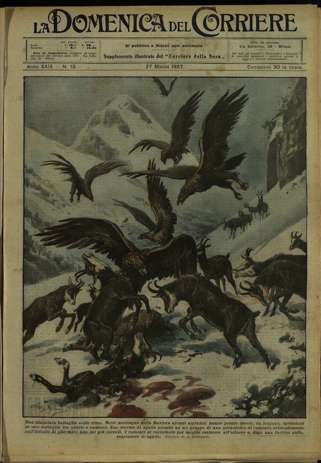 LA DOMENICA DEL CORRIERE 27 marzo 1927 Anno XXIX - … | Immagine principale