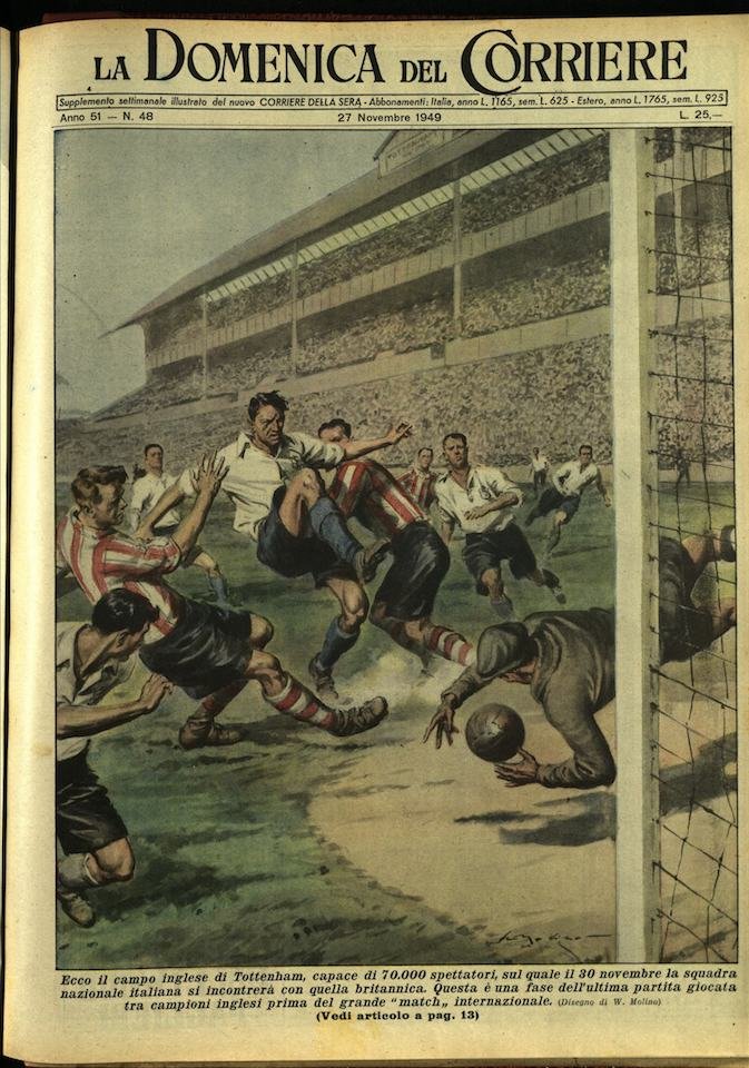 LA DOMENICA DEL CORRIERE. 27 novembre 1949. Anno LI - …