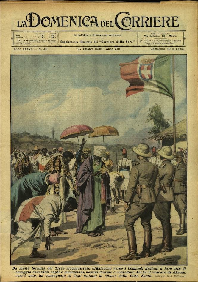 LA DOMENICA DEL CORRIERE 27 Ottobre 1935 Anno XXXVII - … | Immagine principale