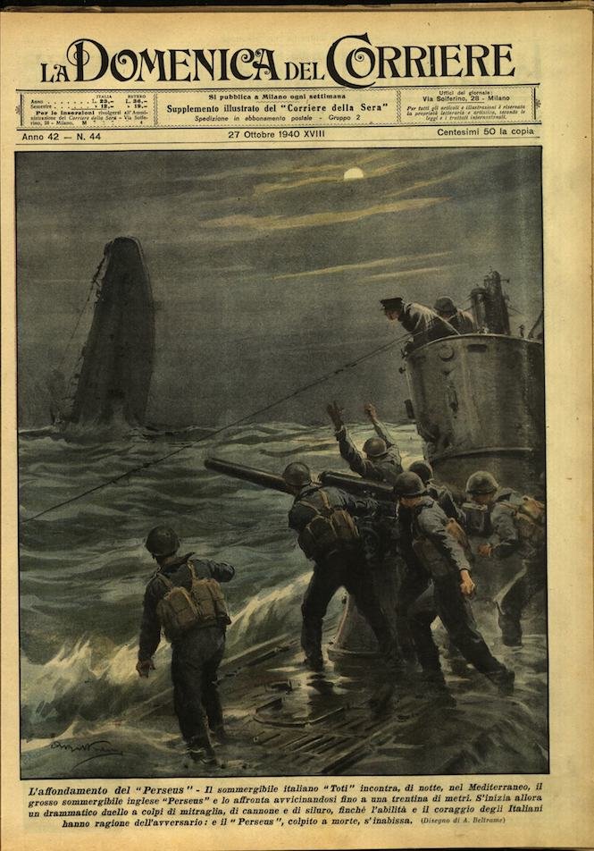 LA DOMENICA DEL CORRIERE 27 ottobre 1940 Anno XLII - … | Immagine principale