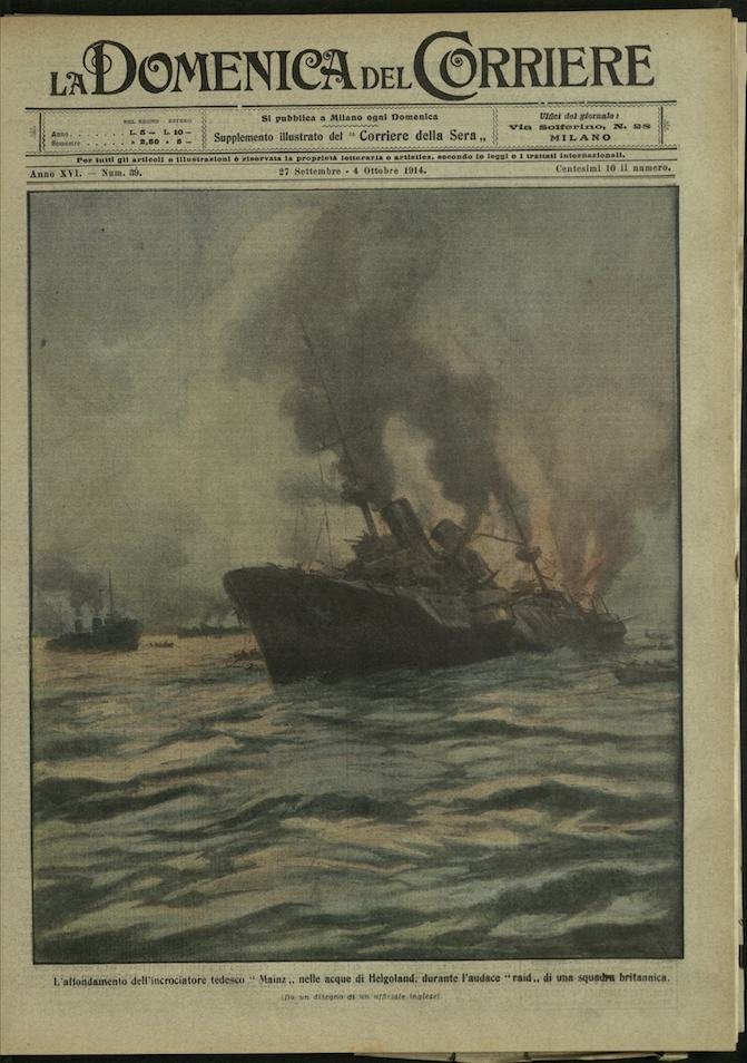 LA DOMENICA DEL CORRIERE. 27 Settembre - 4 ottobre 1914. …