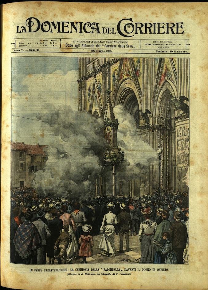 LA DOMENICA DEL CORRIERE. 28 Giugno 1903. Anno V - …