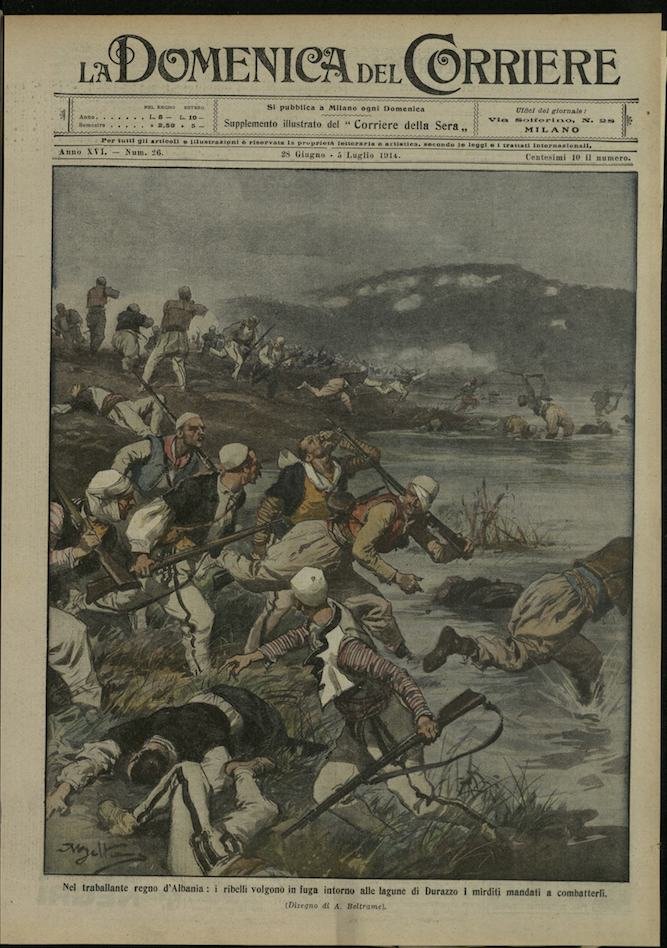 LA DOMENICA DEL CORRIERE. 28 Giugno 5 luglio 1914. Anno …