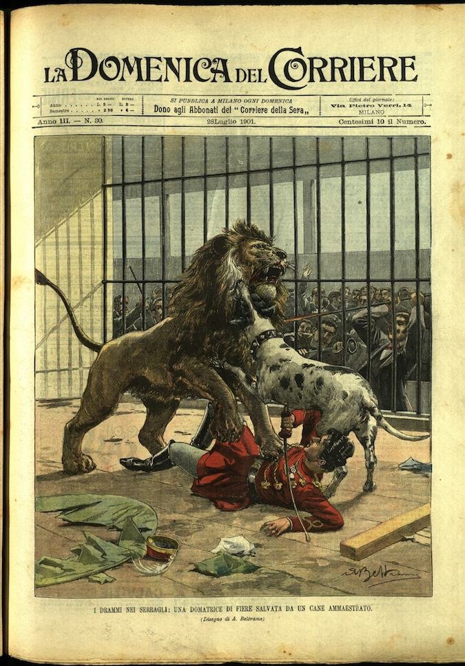 LA DOMENICA DEL CORRIERE 28 Luglio 1901 Anno III - … | Immagine principale