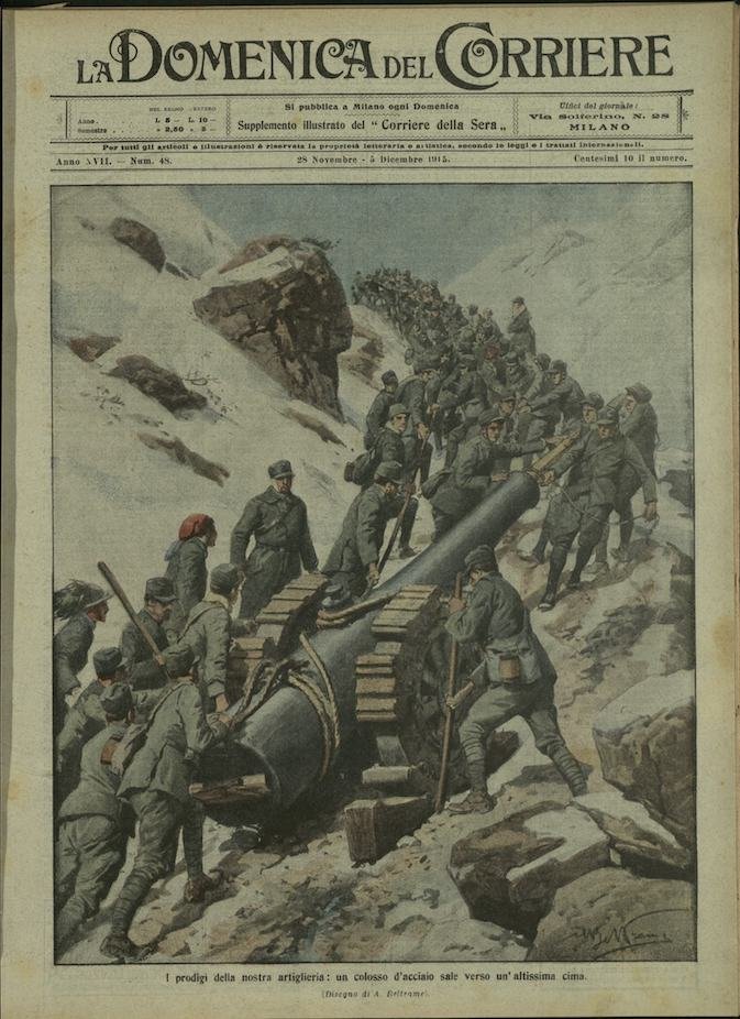 LA DOMENICA DEL CORRIERE 28 Novembre - 5 Dicembre 1915 … | Immagine principale