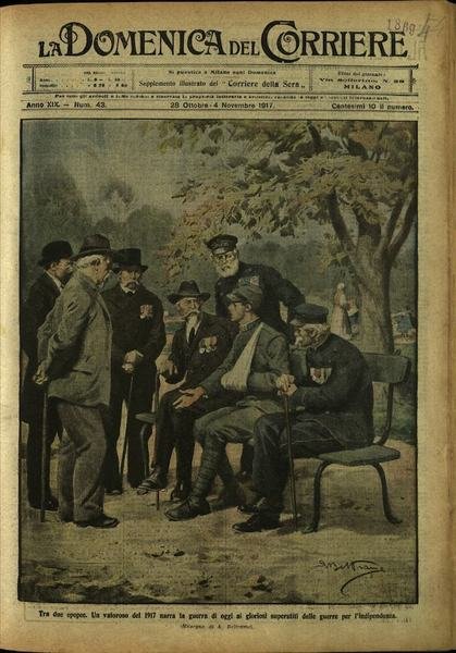 LA DOMENICA DEL CORRIERE. 28 Ottobre - 4 Novembre 1917. …