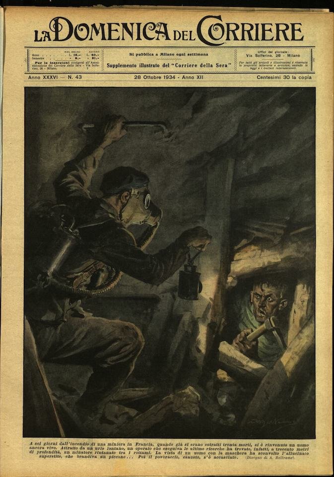 LA DOMENICA DEL CORRIERE 28 ottobre 1934 Anno XXXVI - … | Immagine principale