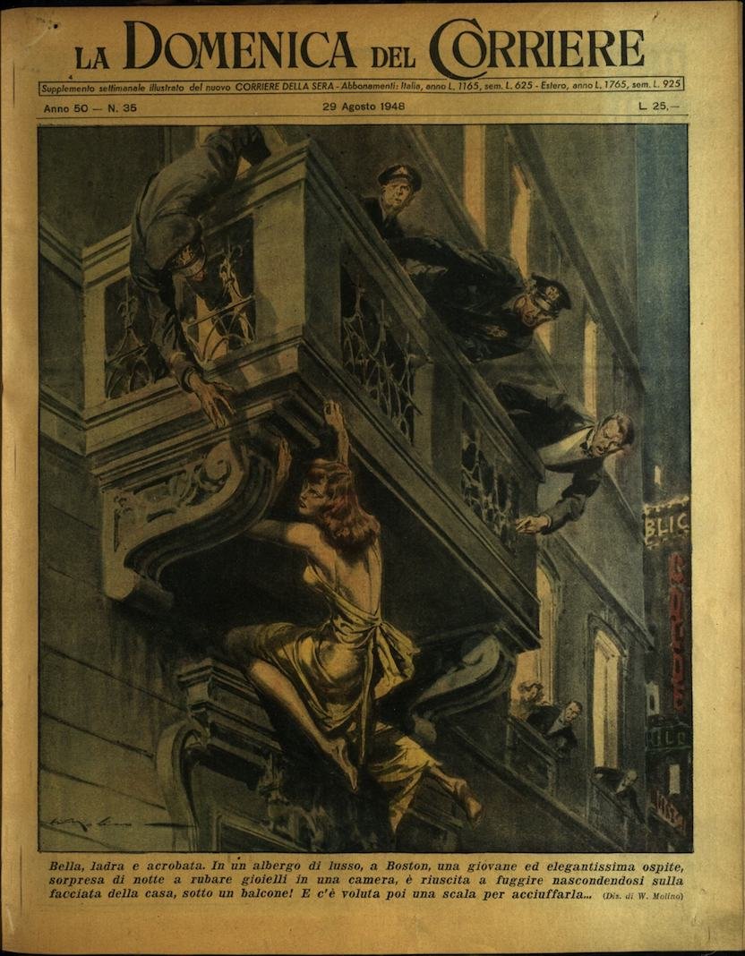 LA DOMENICA DEL CORRIERE. 29 Agosto 1948. Anno L - …