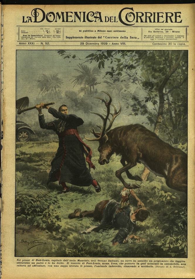 LA DOMENICA DEL CORRIERE 29 dicembre 1929 Anno XXXI - … | Immagine principale