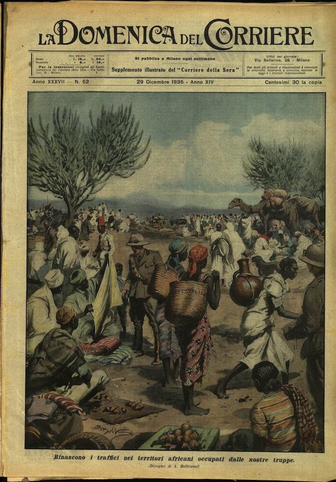 LA DOMENICA DEL CORRIERE 29 Dicembre 1935 Anno XXXVII - … | Immagine principale