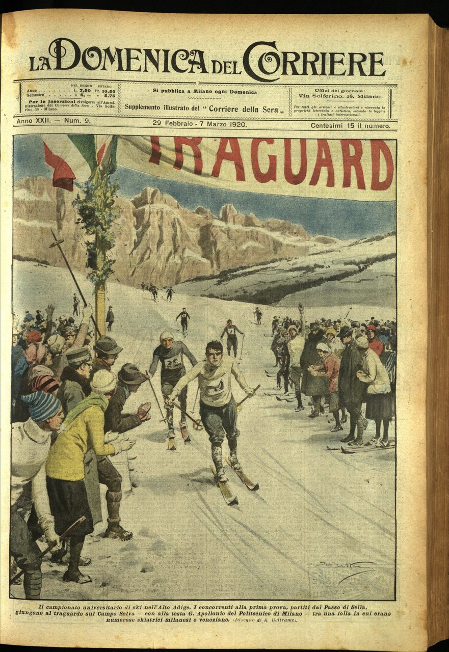 LA DOMENICA DEL CORRIERE. 29 febbraio - 7 marzo 1920. …