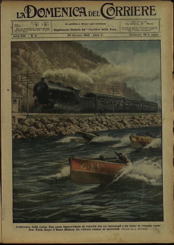 LA DOMENICA DEL CORRIERE 29 Gennaio 1928 Anno XXX - … | Immagine principale