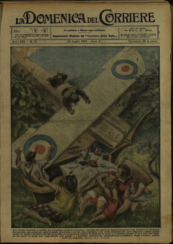 LA DOMENICA DEL CORRIERE 29 Luglio 1928 Anno XXX - … | Immagine principale