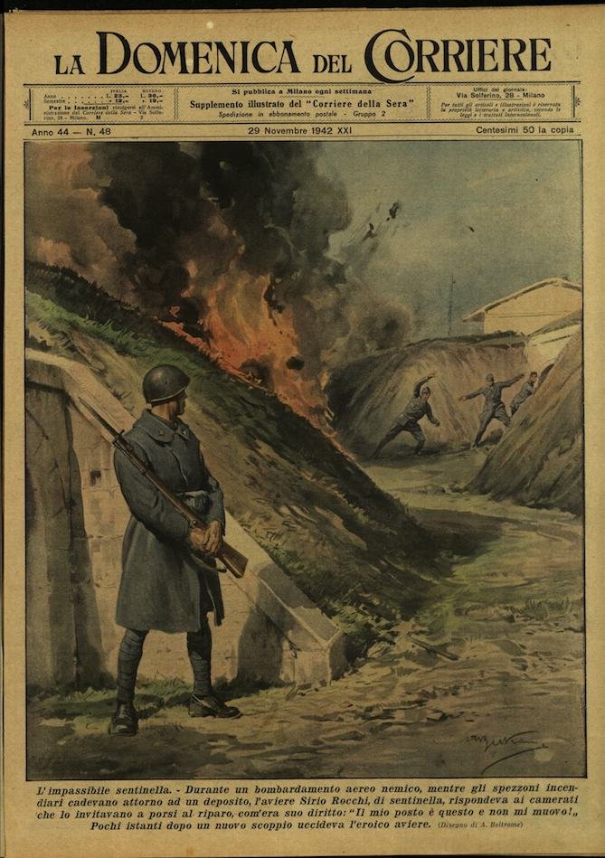 LA DOMENICA DEL CORRIERE. 29 Novembre 1942. Anno XLIV - …