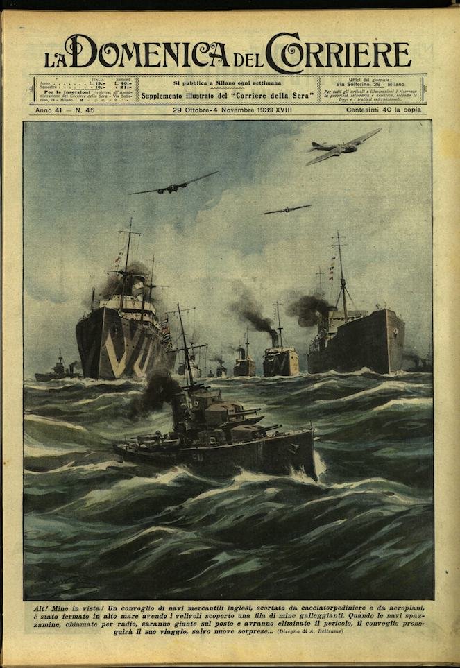 LA DOMENICA DEL CORRIERE 29 ottobre - 4 novembre 1939 … | Immagine principale